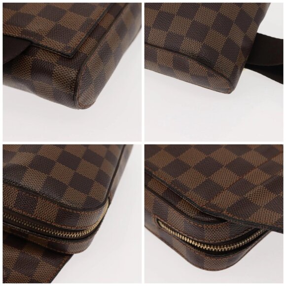 LOUIS VUITTON Damier Ebene Geronimos Shoulder Bag N51994 LV Auth 150018 - Picture 14 of 16